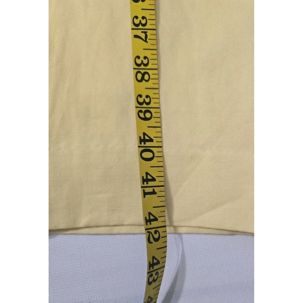 NWT Banana Republic Islet Pants Women's 4 Soft Yellow Business Casual |MSRP 150